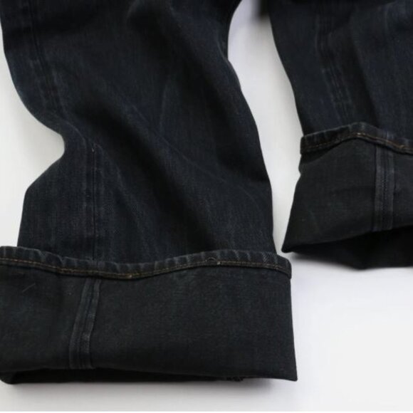 Levi's 505 W38 L34 1967 Vintage Clothing LVC Selvedge Men's Jeans Black New - Picture 9 of 15